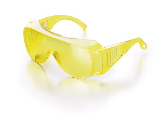 Окуляри захисні Basis UltraVISION бурштинові SG-0021KN (INEGVA)